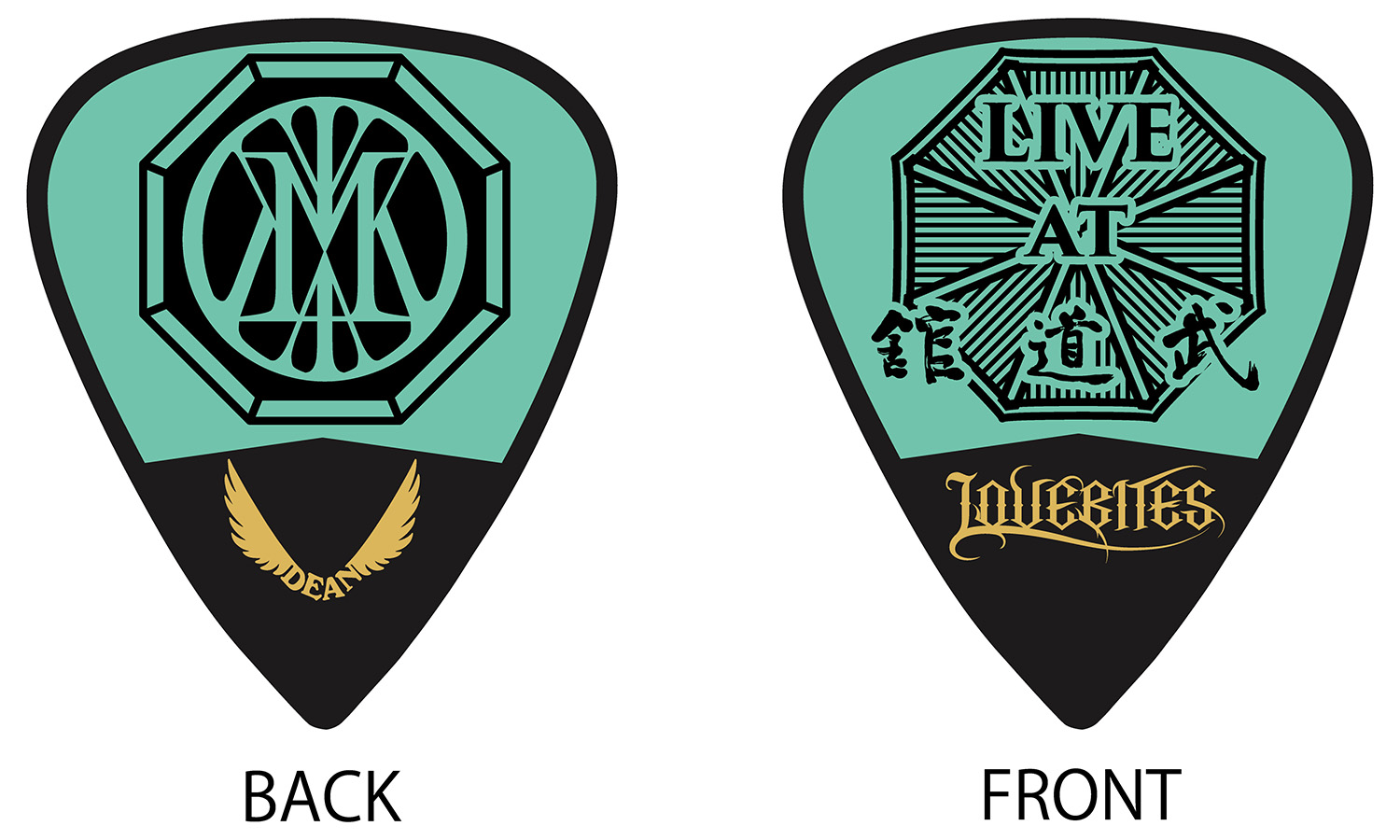 Black Ultem Sandgrip Pick